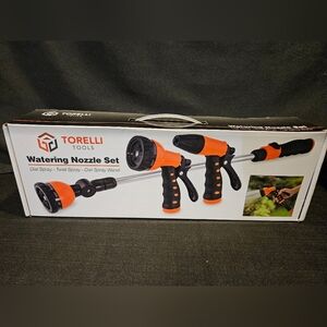 Torelli Tools 3-piece watering nozzle set NIB